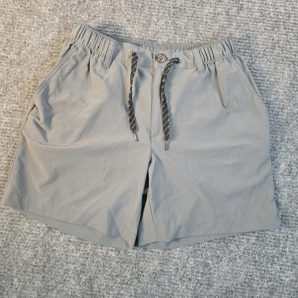 Chubbies Shorts Mens Small Gray Chino Everywear Summer Casual Stretch 6 Inch